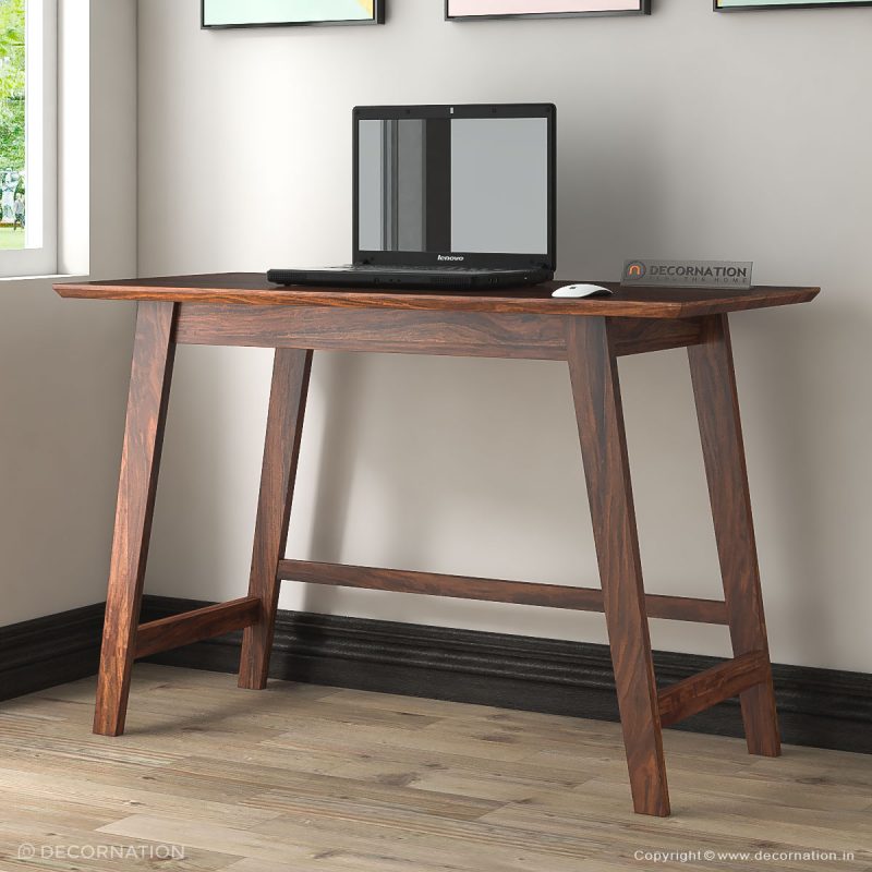 Decornation Zane Wooden Computer & Study Table For Home Office