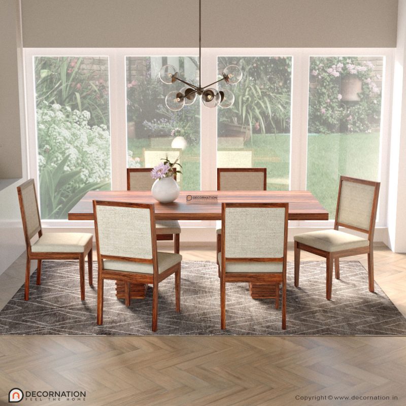 6 Seater Dining Table Sets - Decornation