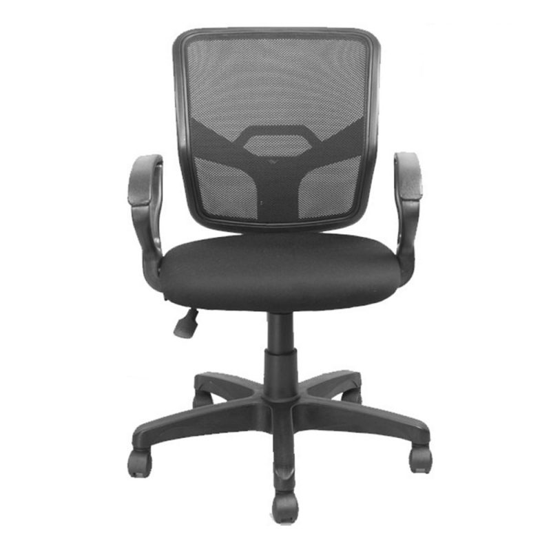 Netted Mesh Back Revolving Workstation Chair - Decornation