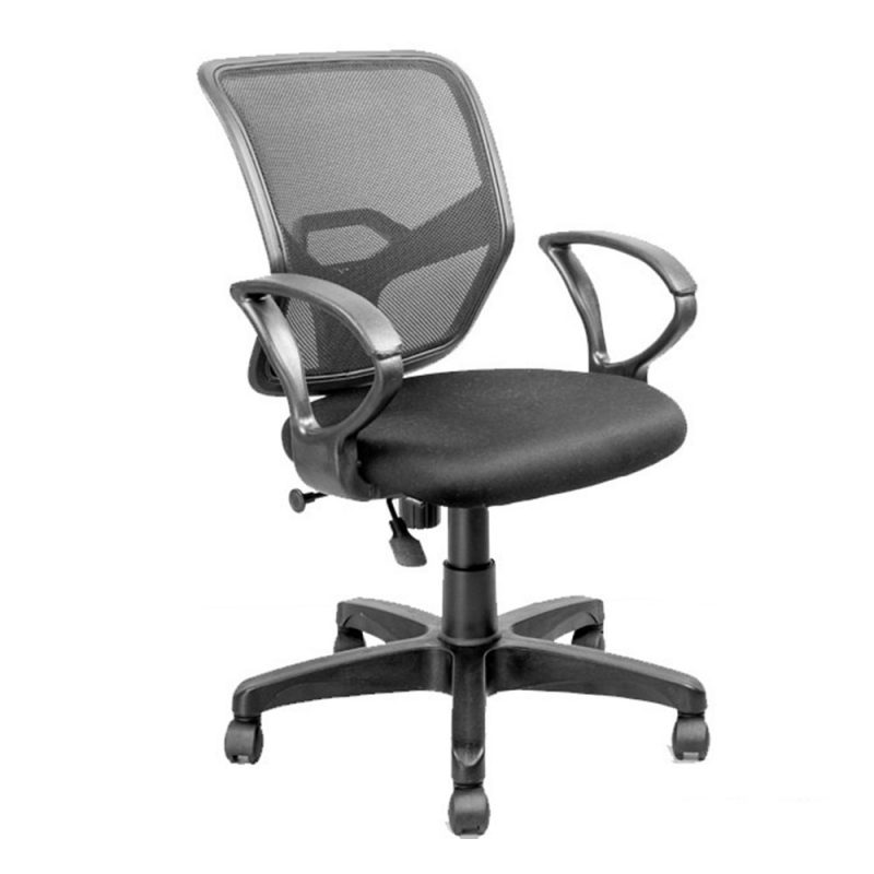 Yuva Mesh Back Revolving Workstation chair - Decornation