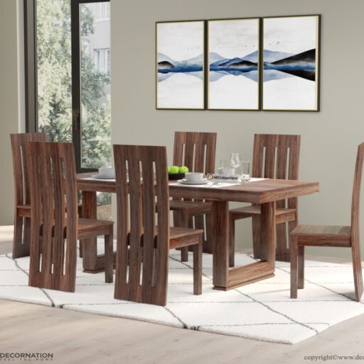 Meira Dining Set – 6 Seater